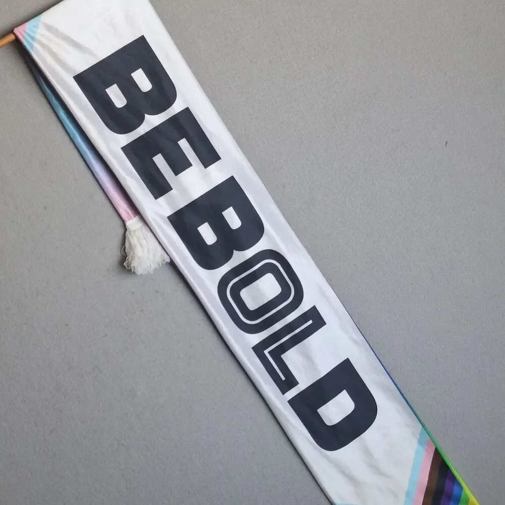 Seattle Sounders FC Pride Progress Flag Match Day Scarf MLS Limited Edition